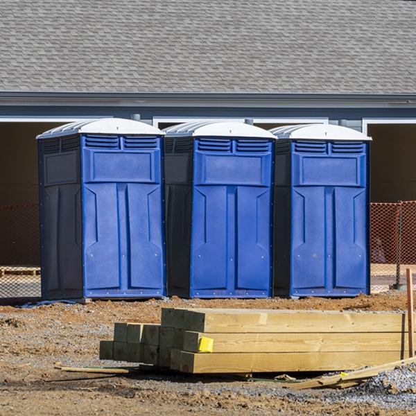 what is the cost difference between standard and deluxe portable restroom rentals in East Amwell New Jersey